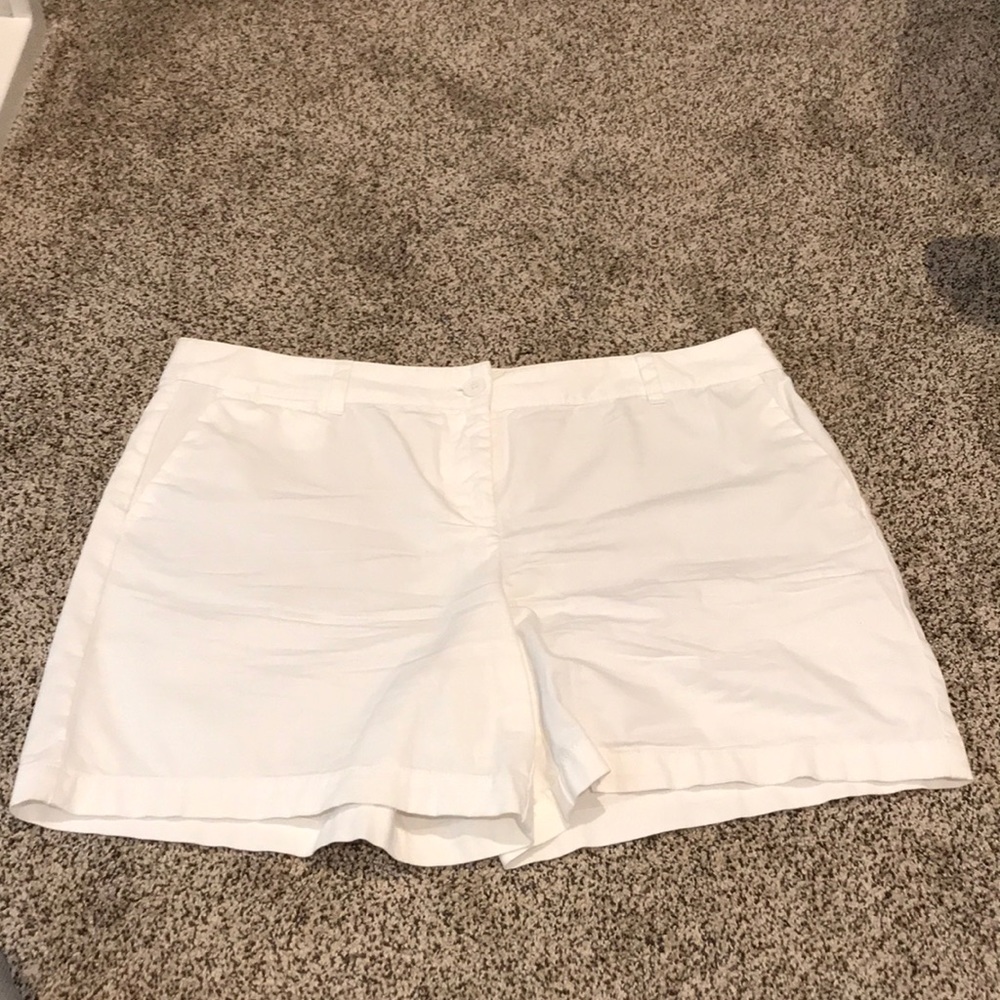White shorts by Ann Taylor Loft